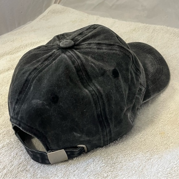 Salt Lake City Embroidered Cotton Dark Grey Adjustable Cap - Picture 8 of 15